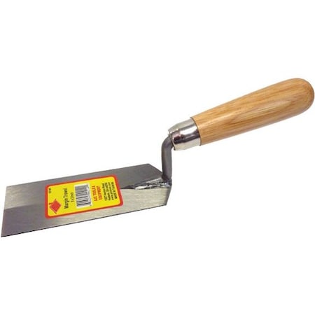 The Brush Man Margin Trowel, 5 in X 2 in High Carbon Steel Blade, 12PK TROWEL-MAR-5